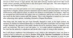 Akpi was not arraigned last week because the judges were at a conference and by next week - Speed Darlington? lawyer, Stan Alieke, gives update