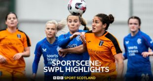 BBC Scotland - Sportscene, SWPL Highlights 2024/25, 16/12/2024