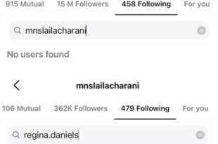 Billionaire wives, Regina Daniels and Laila Ned Nwoko unfollow each other on IG