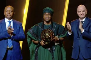 CAF Awards 2024: Super Eagles and Atlanta winger, Ademola Lookman wins African Footballer of the Year