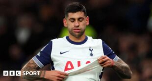 Cristian Romero: Tottenham defender 'apologised' after comments on club's owners