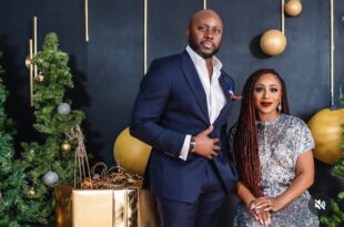 Dakore Egbuson-Akande releases rare family photos to mark Christmas