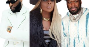 Davido to headline UK stadium concert alongside 50 Cent & Mary J Blige