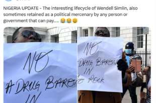 El-Rufai mocks Reno Omokri with throwback protest photos against Tinubu where he held up a placard which read