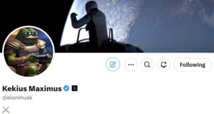 Elon Musk changes his name to ?Kekius Maximus? on X