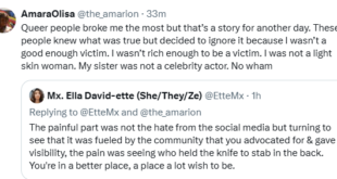 "Evil will always live with you" - Nigerian lesbian Amara calls out her ex-girlfriend, Uyaiedu Ikpe-Etim's family