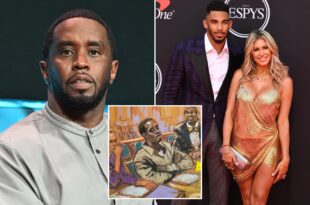 Ex-wife of NHL player Evander KaneÂ identified as Jane Doe in s3xual ass@ult lawsuit against Diddy