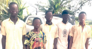 Five Oyo secondary school students arrested for allegedly gang r3ping female colleagues inside bush