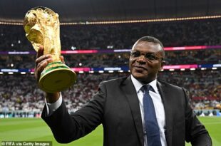 Football legend, Marcel Desailly