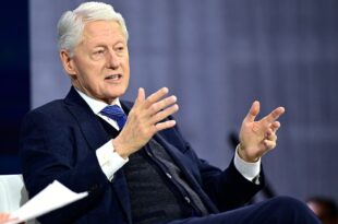 Former US President Bill Clinton, 78, is hospitalised after developing a fever