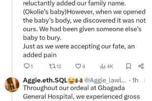 How Gbagada hospital swapped my sister