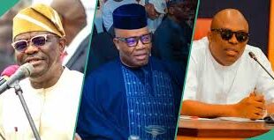 I hope that the successor of Wike realises the fact that no matter how the bird flies, the legs are pointing to the ground - Akpabio takes a swipe at Fubara and PDP