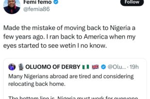 I ran back to America when my eye begin see wetin I no know - Man recounts his experience with moving back to Nigeria