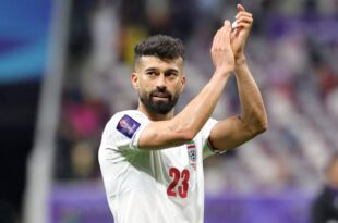 Iran Football Federation summons player who hugged a female fan