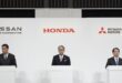 Japanese car makers Nissan and Honda announce plans to merge