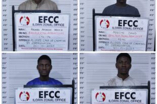 Kwara court jails varsity student and three others for internet fraud