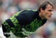 West Ham goalkeeper Ludek Miklosko in 1992