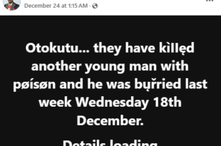 Man allegedly poisoned to d3ath by his friends in Delta