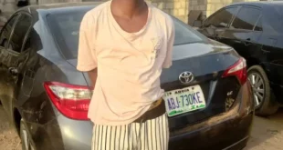 Man arrested two months after absconding with Abuja lawyer?s car