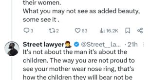 Man uses his wife to make a case for why women shouldn