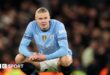 Manchester City striker Erling Haaland has scored one goal in his last six games