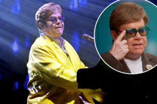 Music icon, Elton John confirms shocking blindness after severe infectionÂ fight