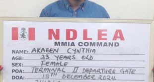 NDLEA arrests businessman at Kano airport for packing large consignment of cocaine