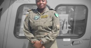 Nigeria gets first female navy aircraft pilot