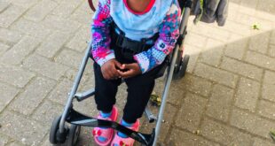 Nigerian mum found her two year old daughter drowned in London garden bin after she was forced to leave the toddler with a stranger as she visited her son in hospital