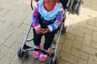 Nigerian mum found her two year old daughter drowned in London garden bin after she was forced to leave the toddler with a stranger as she visited her son in hospital