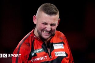 Nathan Aspinall at 2025 PDC World Championship