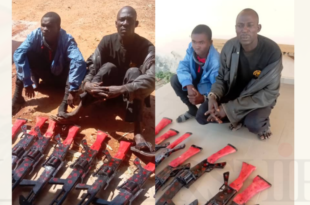 Police arrests two suspected gunrunners in Kaduna