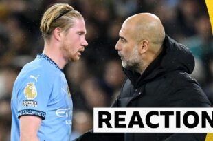 Kevin de Bruyne & Pep Guardiola