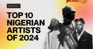 Pulse Fan Faves: Top 10 Nigerian Artists of 2024