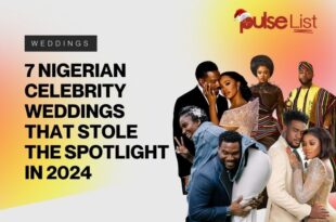 Pulse Lists: 7 Nigerian celebrity weddings that stole the spotlight in 2024