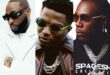 Rare moment as Davido, Burna Boy, and Wizkid all perform at the same event