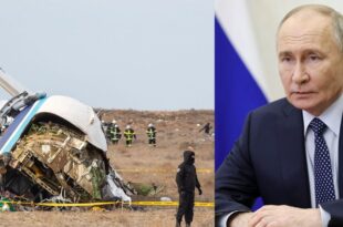 Russian President Vladimir Putin apologizes for Azerbaijan airlines plane crash that k!lled 38 people but doesn't accept responsibility