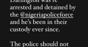 Speed Darlington?s lawyer, Stan Alieke, calls out police as the singer remains in custody one week after re-arrest