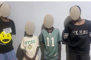 Teenagers arrested for allegedly stealing iron rods at construction site