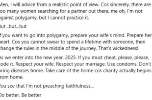 The first time I was cheated on, I lost a 4 months old pregnancy and my BP skyrocketed - Nigerian woman shares how infidelity affects women