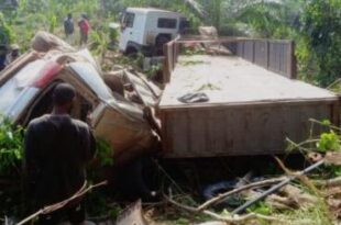 Three policemen and female suspect d!e in Ondo road accident