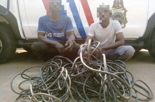 Two arrested for stealing telcos armoured cables in Lagos