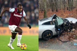 Update: West Ham star,  Michail Antonio 'could be forced to retire from football' at 34 after his horror Ferrari crash