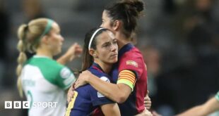 The Women's Champions League trophy