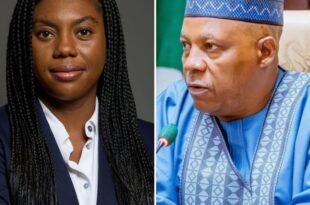 You have the right to remove Kemi from her name ? VP Shettima says Nigerians are proud of UK?s conservative leader Kemi Badenoch, in spite of her ?denigrating? Nigeria