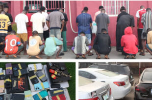 25 arrested as EFCC uncovers alleged Yahoo Academy in Benin