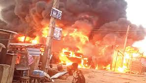 30-year-old man suffocated as fire razes Kano store