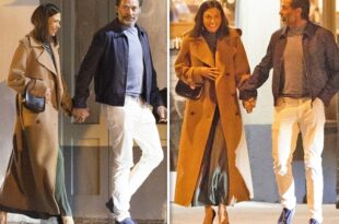 Actor Hugh Jackman and Sutton Foster make it official with hand-in-hand date night