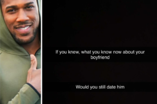 Anthony Joshua poses an interesting question to women