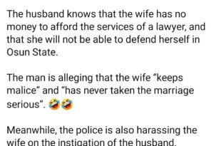 As lawyers, we should dissuade our clients from weaponizing the legal system oppressively ? Lawyer writes as he shares how man is frustrating estranged wife amid divorce